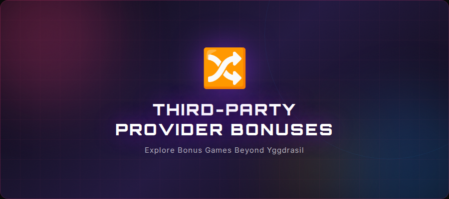 Other Bonuses and Games from Third-Party Providers at the Casino