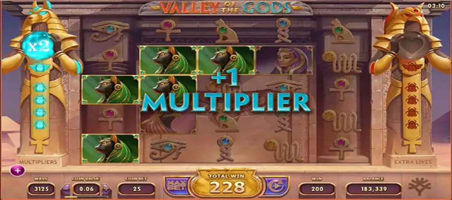 Scarab Collections: Multipliers and Extra Lives
